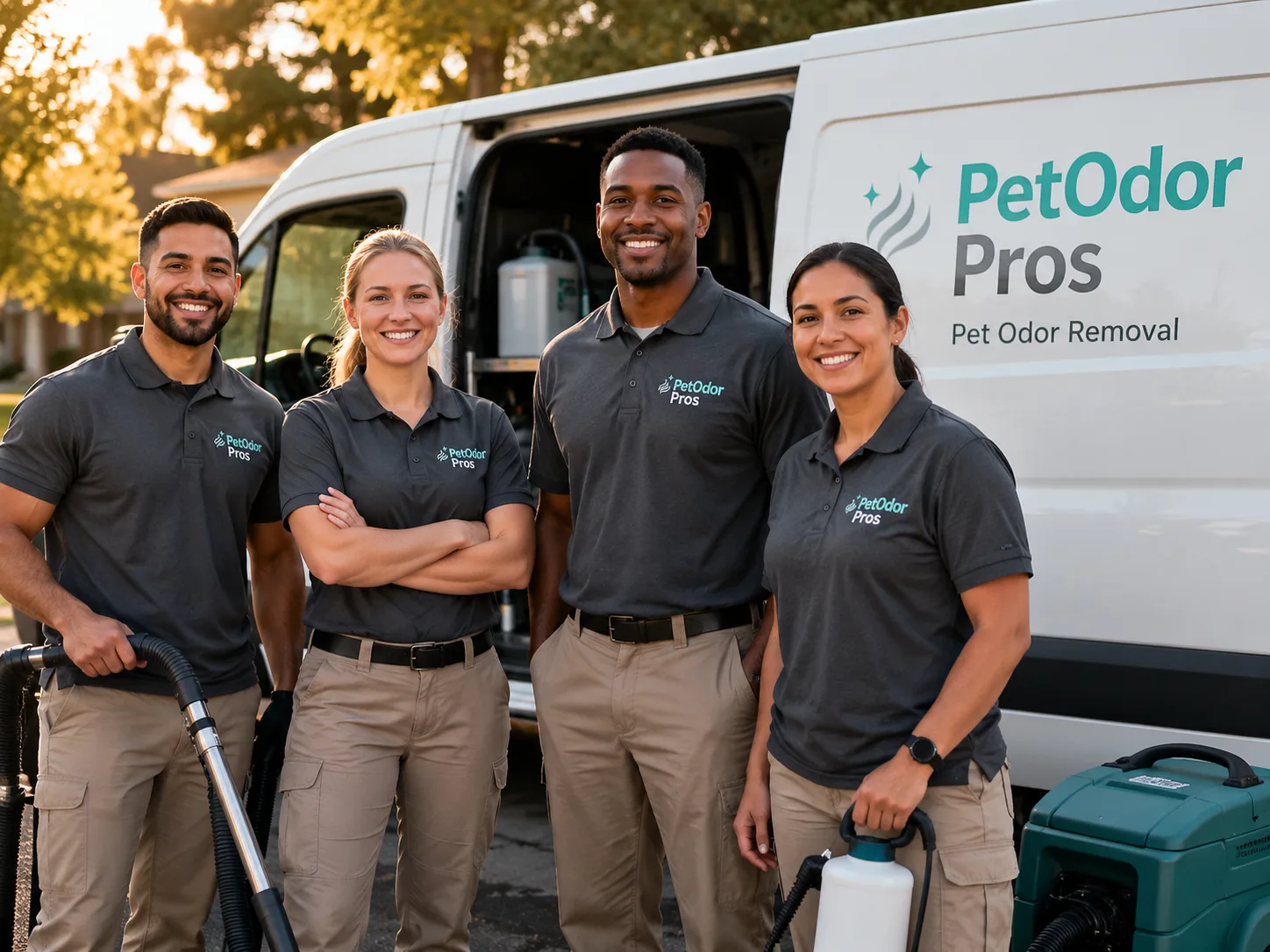 Pet Odor Removal team serving Garland, TX